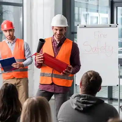 Fire safety training